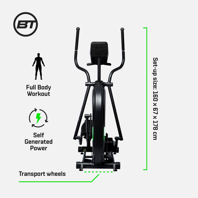 Bodytone Evolution EVOE4 Semi Professional Elliptical FIXED CROSS TRAINER