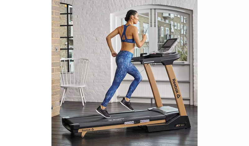Reebok Jet 300+ Folding Treadmill With Incline and Bluetooth