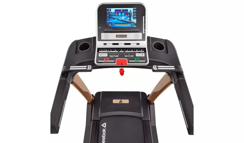 Reebok Jet 300+ Folding Treadmill With Incline and Bluetooth