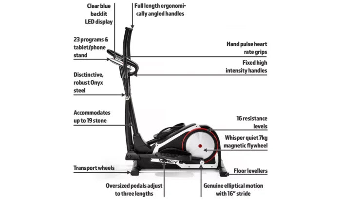Marcy Onyx C80 Elliptical Magnetic Cross Trainer