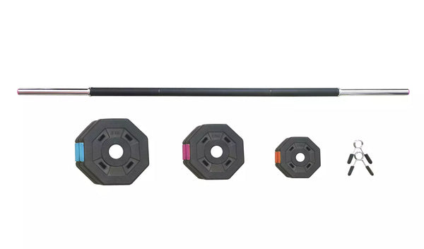 20kg Adjustable Barbell Set Opti