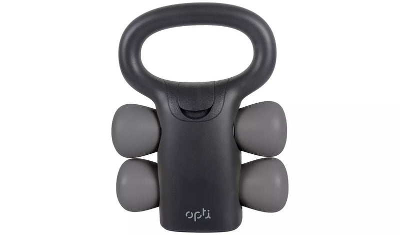 Opti 2-In-1 5kg Kettlebell and Dumbbell