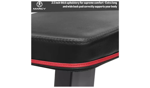 Marcy SB-10510 Deluxe Flat Workout Weight Bench