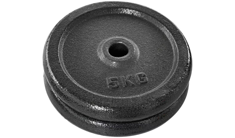 Opti Cast Iron Bar and Dumbbell Set – 48.8kg