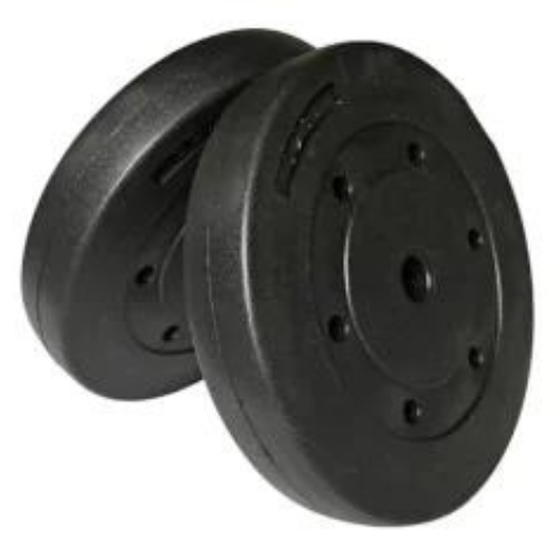 Opti Vinyl Weight Plates – 2 x 10kg