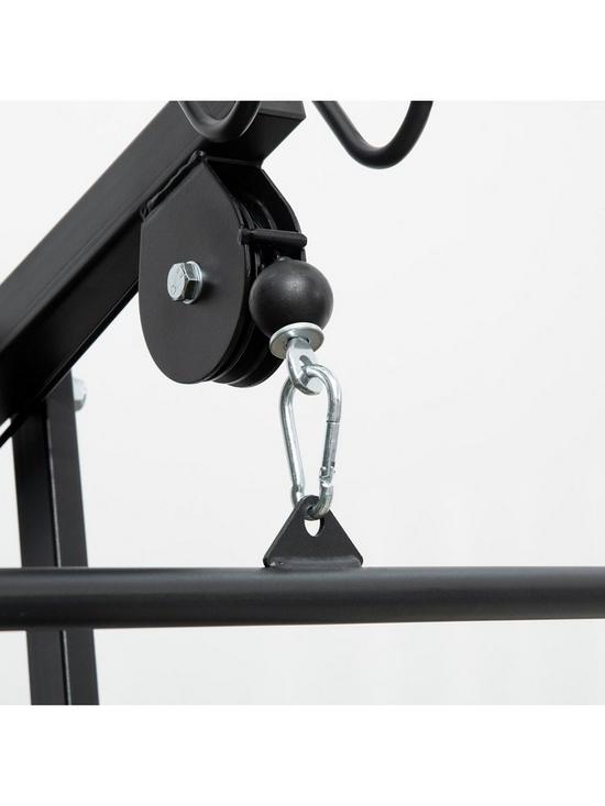 Homcom Multifunction Home Gym Machine, with 45kg Weight Stacks, for Strength Training